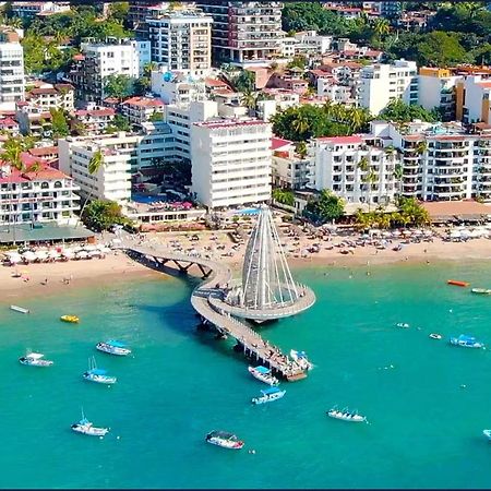 Hotel Delfin Vista Pier Beach Front Puerto Vallarta Exteriör bild
